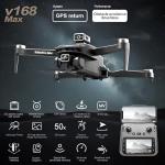M9 Drone with 8K Camera, Intelligent Obstacle Avoidance, Optical Flow Positioning, Precise Hovering Shooting, App-Controlled, Remote Controller