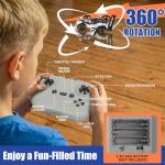 SUPAICAR 2-in-1 RC Airplane & Drift Car – Remote Control Drone Glider with One-Key Takeoff, 360° Flips, Orbit & Headless Mode – Durable EPP Foam, 2 Batteries (30+ Mins Play) – Great Gift for Kids & Beginners