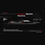 Ssccgym WL916 Brushless Remote Control Speed Boat RC Watercraft 2.4G 55km/h Under Motor RC Submarine with LED ights for Hobbies Adults Favor 14y+ (RTR 2Batteries)