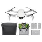DJI Mini 4K Fly More Combo, Drone with 4K UHD Camera for Adults, Under 249 g, 3-Axis Gimbal Stabilization, 10km Video Transmission, Auto Return, 3 Batteries for 93-Min Max Flight Time, QuickShots
