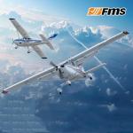 Fms Rc Planes for Beginners Remote Control Airplane for Adults Single-Engine Propeller Airplane 1500MM Cessna 182 Red 6 Channel Hobby Rc Airplanes PNP (No Radio, Battery, Charger)