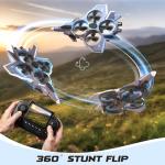 Snugzy RC Plane with Camera Brushless Remote Control with Screen 360° Flip Fighter Jet Toy for Kids 8-16 Airplane Toys Gifts for Kids and Adult