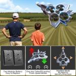 Snugzy RC Plane with Camera Brushless Remote Control with Screen 360° Flip Fighter Jet Toy for Kids 8-16 Airplane Toys Gifts for Kids and Adult