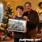 Snugzy RC Plane with Camera Brushless Remote Control with Screen 360° Flip Fighter Jet Toy for Kids 8-16 Airplane Toys Gifts for Kids and Adult