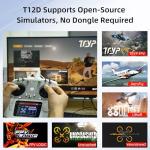 Radiolink T12D 12-Channel RC Transmitter & Receiver