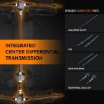 CROBOLL RLAARLO 1:10 Brushless RC Cars for Adults, 40+ mph Top Speed, 4X4 Off-Road Buggy, RTR Oil Filled Shocks Remote Control Racing Car