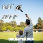 4-Channel Remote Control Plane for Kids & Adults