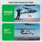 SYMA RC Military Helicopter for Kids and Adults