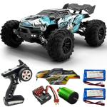 GAMRUXI 1:16 Scale Brushless RC Car - 50+ MPH High Speed All Terrain Off-Road Monster Truck for Adults & Teens 14+ | 2.4GHz, 2X LiPo Batteries, RTR | Hobby Grade Remote Control Vehicle