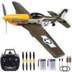 4-Channel RC Plane for Kids & Adults - P51 Mustang