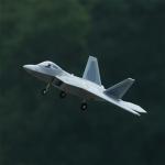 XFLY-MODEL F-22 Raptor Twin 40mm EDF Jet PNP 4S RC Aircraft (Transmitter, Receiver and Battery not Included)