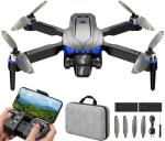 Buvnatep FPV Drone with 1080P Camera for Adults and Kids, Foldable RC Mini Drone with Carrying Case, 2 Batteries, Gesture Selfie, Altitude Hold, One-Key Takeoff/Landing, 3D Flips