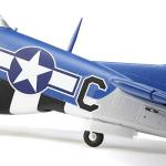E-flite RC Airplane P-51D Mustang 1.5m BNF Basic Transmitter Battery and Charger not Included with Smart EFL01250