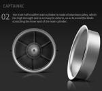 CAPTAINRC 90mm EDF Semimetallic Electric Ducted Fan 12S 950KV 5KG Thrust for Rc Airplane Applicable HSDJETS Aircraft