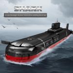 Reobrix Nuclear Submarine Building Sets for Adults, Typhoon-Class Nuclear Submarine Model Kit, History Collectible Decor, Military Toy Gift for Men