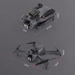 GoolRC RC Drone, 4K HD Dual Camera RC Quadcopter, Drone ESC with Function Gesture Control Trajectory Flight 360 Degree Roll One Key Funtion Gifts for Adults