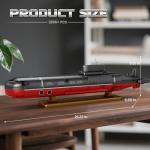 Reobrix Nuclear Submarine Building Sets for Adults, Typhoon-Class Nuclear Submarine Model Kit, History Collectible Decor, Military Toy Gift for Men