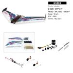 Quolefly E42 EPP Flying Wing RC Airplane 1114mm Wingspan FPV Delta Wing Tail-Pusher - Glider Kit/Kit+Power Combo (KIT+Motor+Prop+ESC+Servos)
