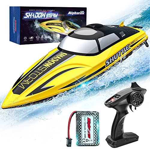 ALPHAREV R208 Fast RC Speed Boat for Pools