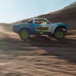 ARRMA RC Truck Mojave GROM 4x4 Smart Small Scale Desert Truck, RTR (with Battery and Charger Included) Blue/White ARA2104T2