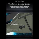 315MM UH-1 Remote Control Helicopter Aircraft for Adults Expert 6CH C032 Maintain Altitude Brushless Motor Optical Flow Positioning/Fly Upside Down 3D Rolling Hobby RC Heli (RTF 2Battery)