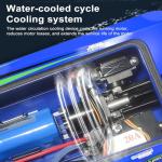GoolRC Remote Control Boat 2.4GHz High Speed 30km/h Brushless Turbojet Speedboat Remote Control Ship Cooling Waterproof Low Battery/Over Distance Reminder 2 Battery