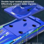 GoolRC Remote Control Boat 2.4GHz High Speed 30km/h Brushless Turbojet Speedboat Remote Control Ship Cooling Waterproof Low Battery/Over Distance Reminder 2 Battery