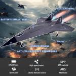 Eayaele SR-72 RC Plane, 4 Channel Remote Control Airplane, 2.4GHz 6-axis Gyro Stabilizer with 3 Modes, Easy Control for Adults Kids Beginners