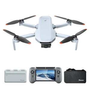 Potensic ATOM 2 Fly More Combo with RC PTD 1, Drones with Camera for Adults 4K Video, 8K Photo, 10KM Transmission, 96 Mins Flight, 3-Axis Gimbal, AI Track, Vertical Shooting, AI Night Shot, Under 249g