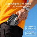 Drone with Camera, 2K HD FPV Drones for Adults, RC Quadcopter with Gravity Control, One Key Take Off/Land, Waypoint Fly, Gestures Selfie, 3 Speed Modes, Mini Drone for Beginners with 2 Batteries