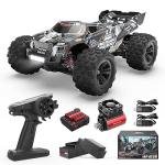 BEZGAR HP163S Fast RC Cars for Adults MAX 68KPH | 1/16 Scale Brushless RC Trucks 4x4 Offroad Waterproof | Hobby Grade High Speed Monster Truck | All Terrain Electric Remote Control Car for Boys