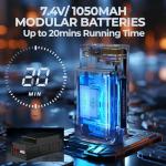 BEZGAR HP163S Fast RC Cars for Adults MAX 68KPH | 1/16 Scale Brushless RC Trucks 4x4 Offroad Waterproof | Hobby Grade High Speed Monster Truck | All Terrain Electric Remote Control Car for Boys