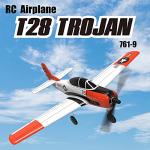 Volantexrc RC Airplane 2.4Ghz 4 Channel Remote Control,with Aileron T28 Trojan Parkflyer RC Aircraft Plane,Ready to Fly with Xpilot Stabilization System,Perfect for Beginners