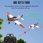 Volantexrc RC Airplane 2.4Ghz 4 Channel Remote Control,with Aileron T28 Trojan Parkflyer RC Aircraft Plane,Ready to Fly with Xpilot Stabilization System,Perfect for Beginners