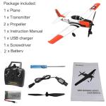 Volantexrc RC Airplane 2.4Ghz 4 Channel Remote Control,with Aileron T28 Trojan Parkflyer RC Aircraft Plane,Ready to Fly with Xpilot Stabilization System,Perfect for Beginners