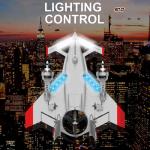 FLYCOLOR QIDI 570 RC Airplane 2.4Gh 6CH RC Glider Fixed Wing Aircraft 3 Flight Models Brushless RC Helicopters Vertical Takeoff RC Glider (Red)