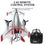 FLYCOLOR QIDI 570 RC Airplane 2.4Gh 6CH RC Glider Fixed Wing Aircraft 3 Flight Models Brushless RC Helicopters Vertical Takeoff RC Glider (Red)