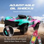 Hosim 1/10 RC Truck 4WD Brushless Buggy Cars, MAZEK RTR 62+ MPH Hobby Grade High Speed Remote Control Car for Adults & Teens Off-Road Bashing, Rock Crawling, Racing Waterproof Electric Monster Trucks