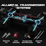 Hosim 1/10 RC Truck 4WD Brushless Buggy Cars, MAZEK RTR 62+ MPH Hobby Grade High Speed Remote Control Car for Adults & Teens Off-Road Bashing, Rock Crawling, Racing Waterproof Electric Monster Trucks