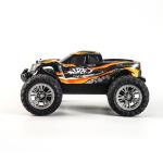 XUERENTECH 1:16 Scale All Terrain RC Car, 36 KPH High Speed 4WD Electric Vehicle with 2.4 GHz Remote Control, 4X4 Waterproof Off-Road Truck with Two Module Batteries
