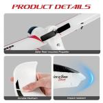 28℃ RC Plane Ranger600 4 Channel Glider Remote Control Airplane 2.4Ghz Ready to Fly RC Airplane Xpilot Stabilization System & One Key Aerobatic for Adults,Kids,Beginners