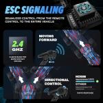 High-Speed 1:10 Brushless RC Off-Road Car