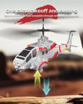 LMRC RC Helicopter with 10 Missiles, LM19-F 2.4GHz Remote Control Helicopter for Beginners and Adults, LED Lights, Altitude Hold, One-Key Take Off, Gifts for Military Fans (2 Batteries)