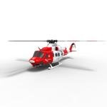 Helidirect Goosky E2 UH-1Y GPS 15+ Minutes Flight - Electric Brushless RC Helicopter 1:35 Scale with Carrying Case for Beginners & Adult (Air Rescue RTF with Carrying Case)