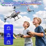 DEERC DE28 LED RC Helicopter for Beginners