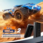 ValueTalks 1/16 Brushless Fast RC Cars for Adults - Max 64KM/H Off Road Remote Control Car - High Speed 4X4 All Terrain RC Monster Trucks
