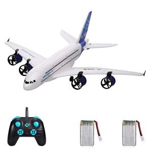 GoolRC A380 RC Airplane, 2.4G 3CH Remote Control Airplane, Easy to Fly RC Plane for Beginner, EPP Foam Fixed Wing Aircraft Glider Model Toys with 2 Batteries for