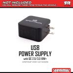 ARRMA 1/16 Mini Kraton 3S DSC 4X4 RTR Brushless Speed Truck, Black/Red, ARA2508T1