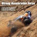 HAIBOXING 1:18 Scale RC Car, All Terrain Remote Control Truck 4WD 36KM/H High Speed Hobby Grade Electric RC Car for Adults and Kids with Two Batteries, Waterproof Off-Road RC Buggy RC Vehicle