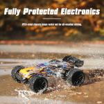 HAIBOXING 1:18 Scale RC Car, All Terrain Remote Control Truck 4WD 36KM/H High Speed Hobby Grade Electric RC Car for Adults and Kids with Two Batteries, Waterproof Off-Road RC Buggy RC Vehicle